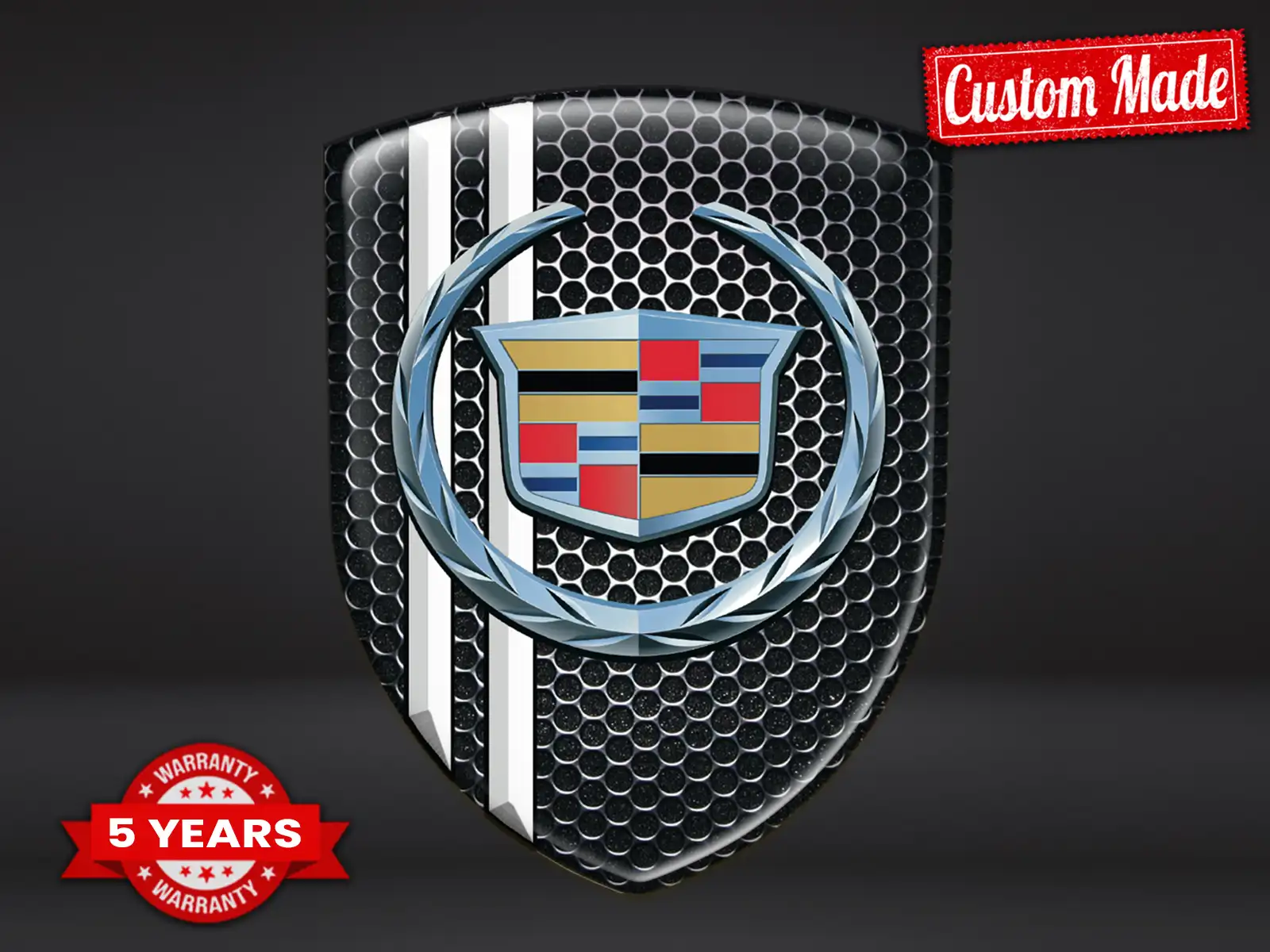 Cadillac Stickers Vitre Automobile Style Max Pro Résistant
